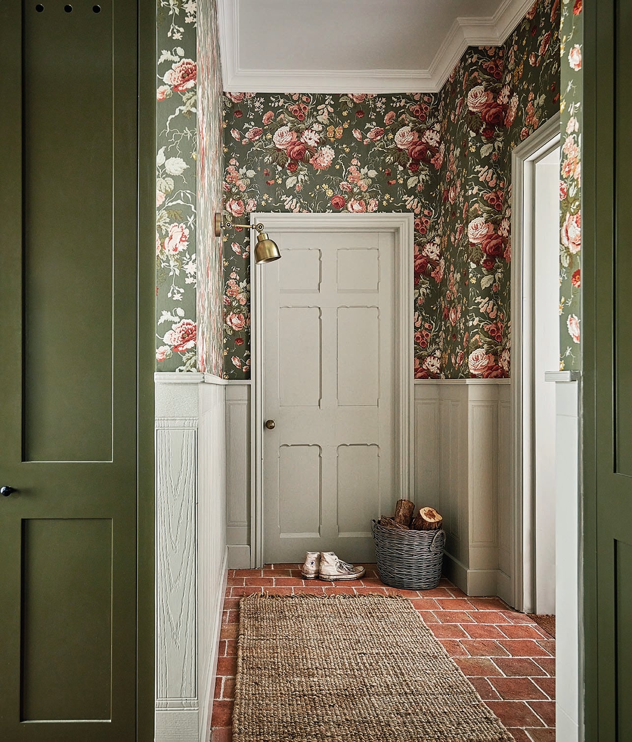 Sanderson - Stapleton Park Olive/Beng Sanderson One Sixty Wallp