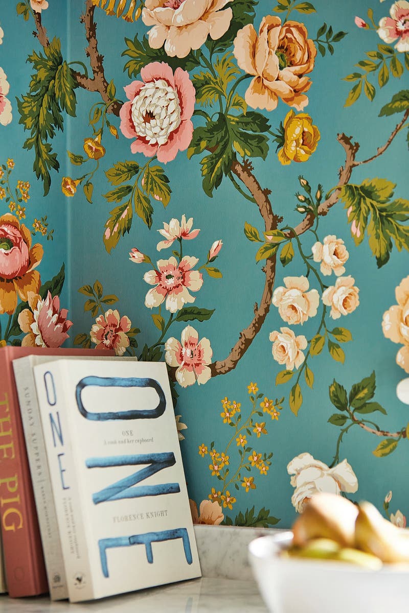 Sanderson - Hykenham High Sea/Ginger Sanderson One Sixty Wallp