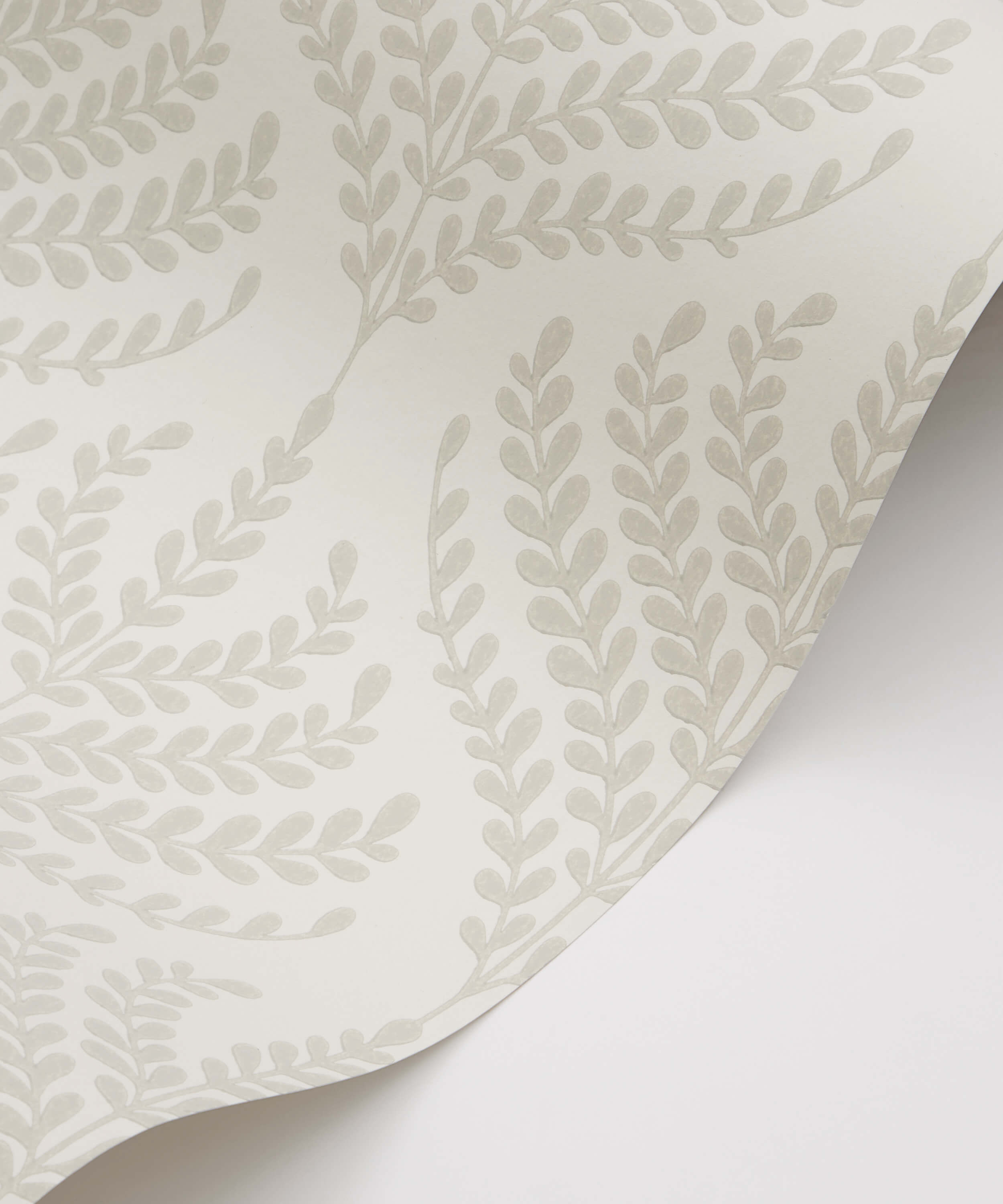 Liberty - Paisley Fern Pewter White