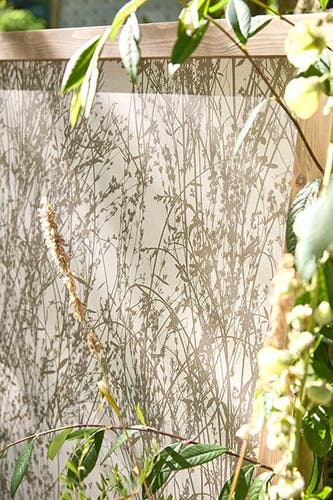 Sanderson - Meadow Canvas Gilver/Line Country Woodland Wallcove