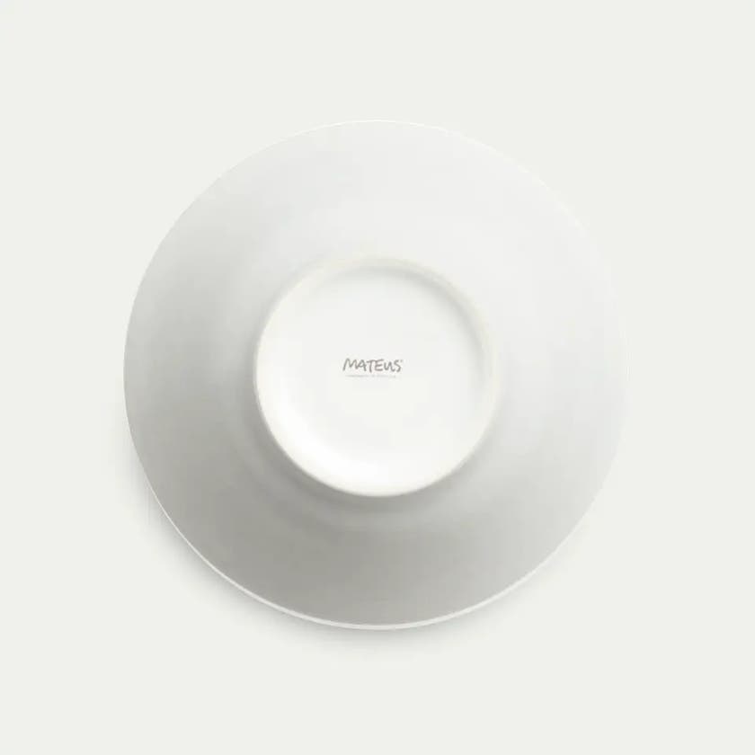 Basic Skål 19cm Vit