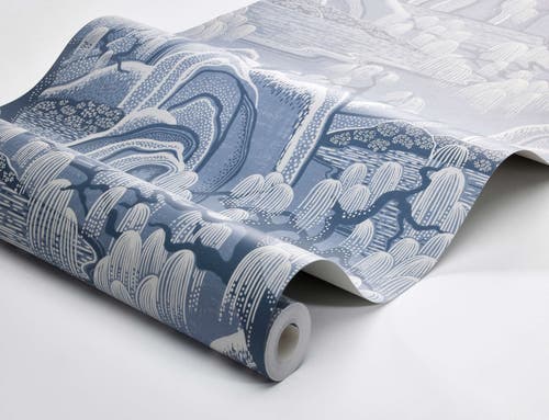 Boråstapeter - Indigo Garden - Blue & White