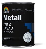Metall Tak & Fasad 1 L Vit
