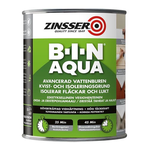 BIN Aqua Kvist & Spärrgrundning 2.5L