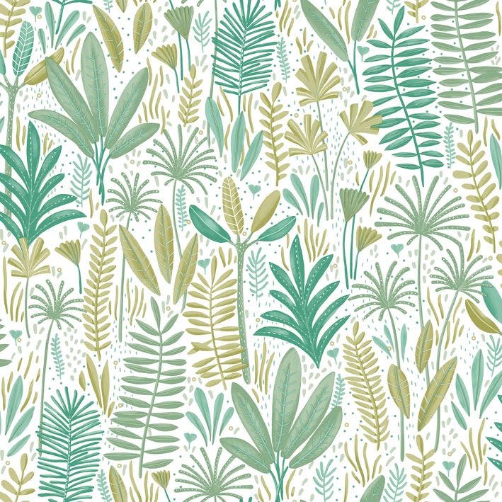 Caselio - Herbes Folles Vert Les Mini Mondes