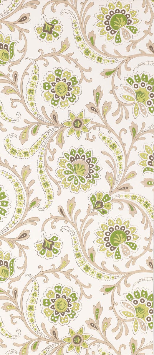Nina Campbell - Nes Baville Green/Taupe