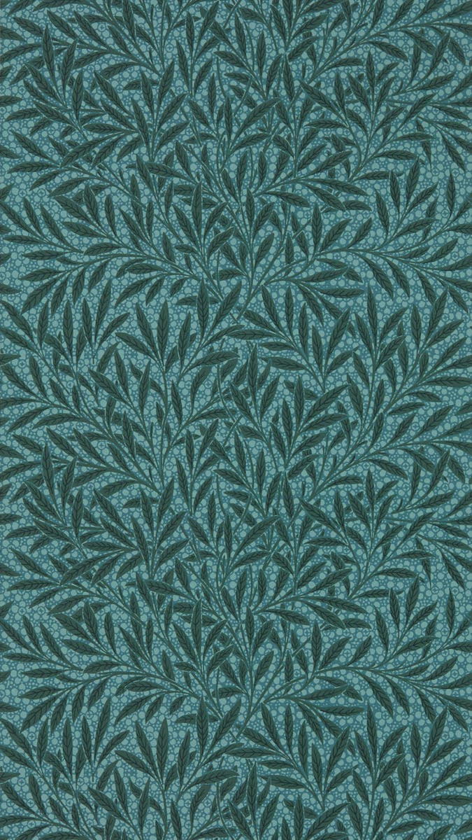 Emery`s Willow Emery Blue Emery Walker`s House Wall