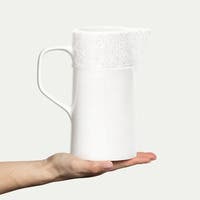 Lace Kanna 20 cm Vit