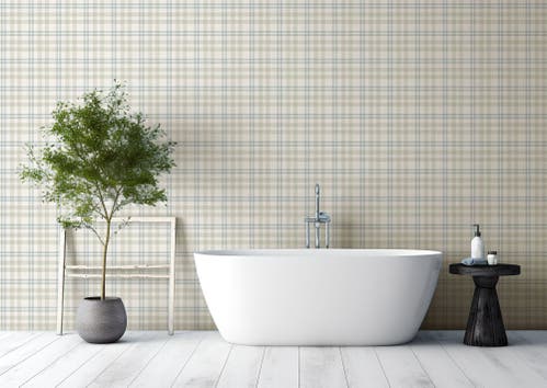 Countryside Check Natural