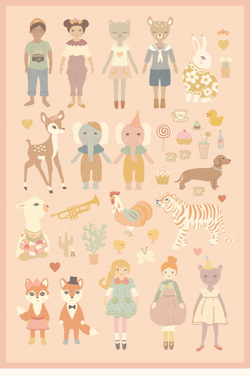 Majvillan - Wallstickers Poetry