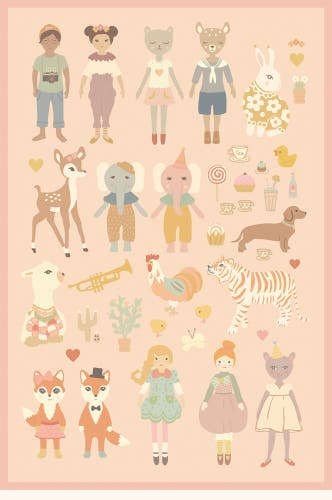 Majvillan - Wallstickers Poetry