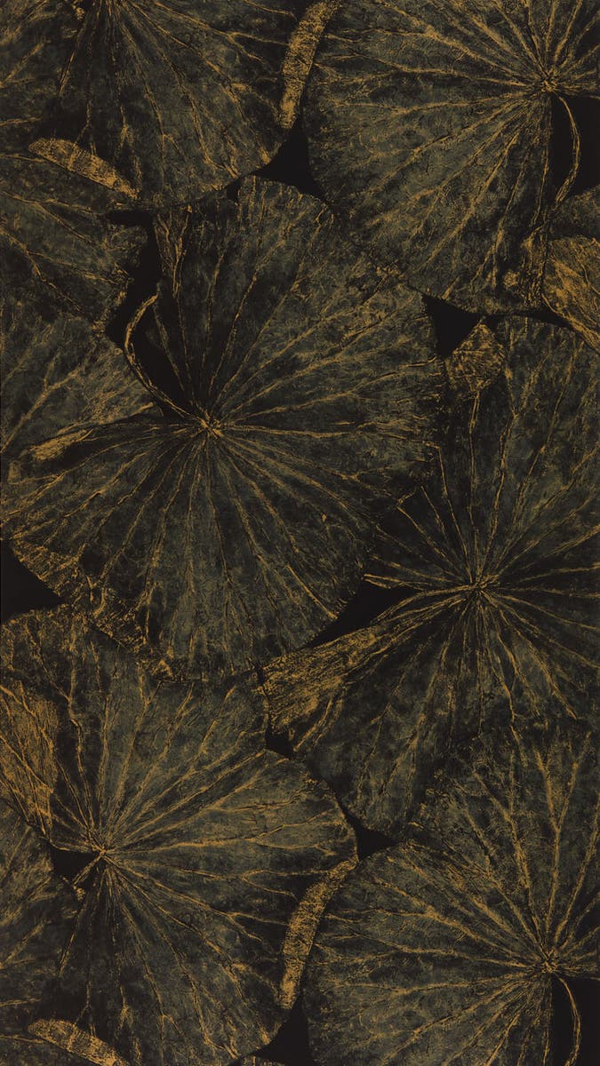 Zoffany - Taisho Deco Vine Black The Muse Wallcoverings