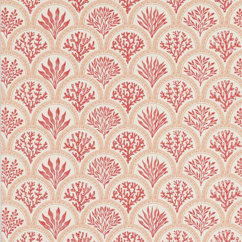 Jane Churchill - Coralli Pink/Red