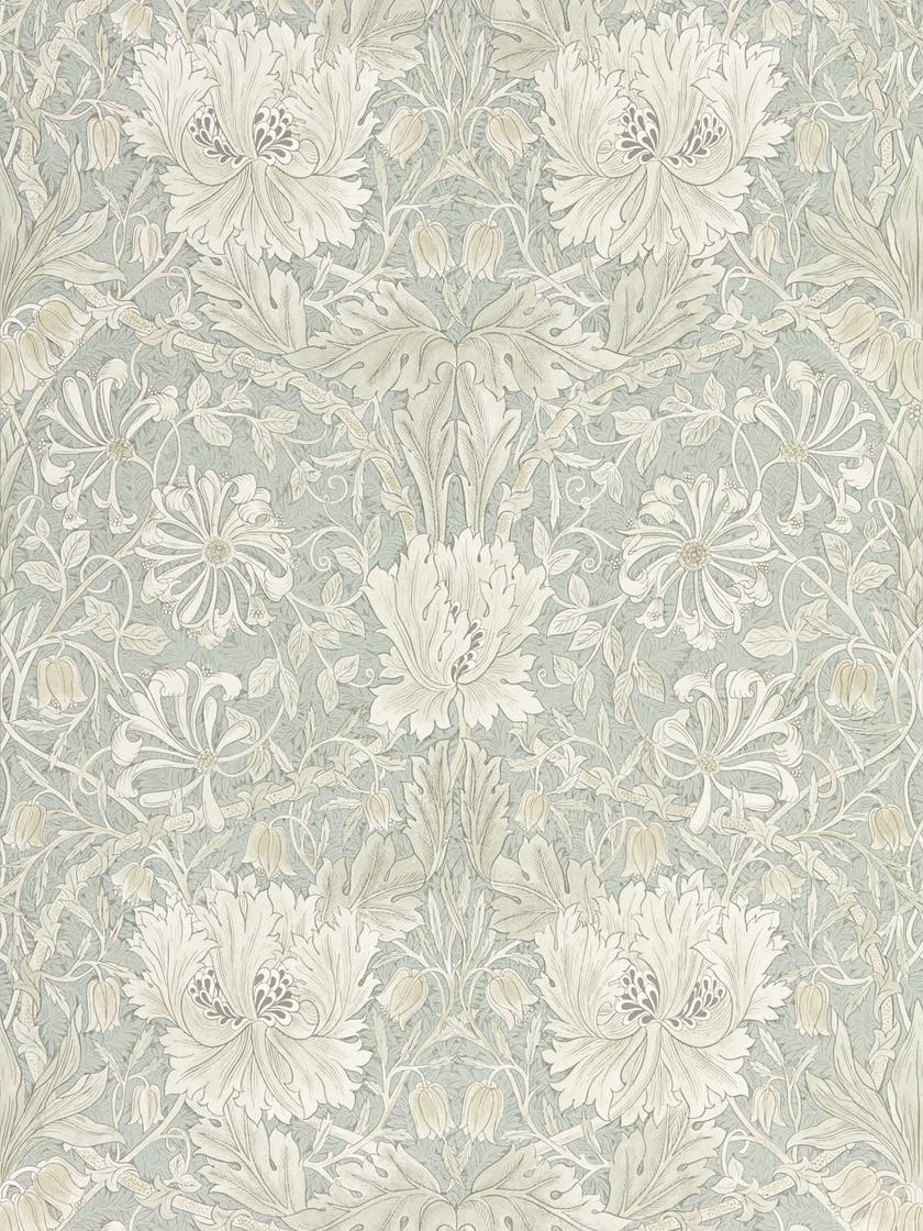 Morris & Co - Pure Honeysuckle & Tulip Pure Morris North Wallpap