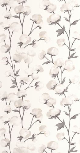 Casadeco - Cotton Flower Fusain Soliflore