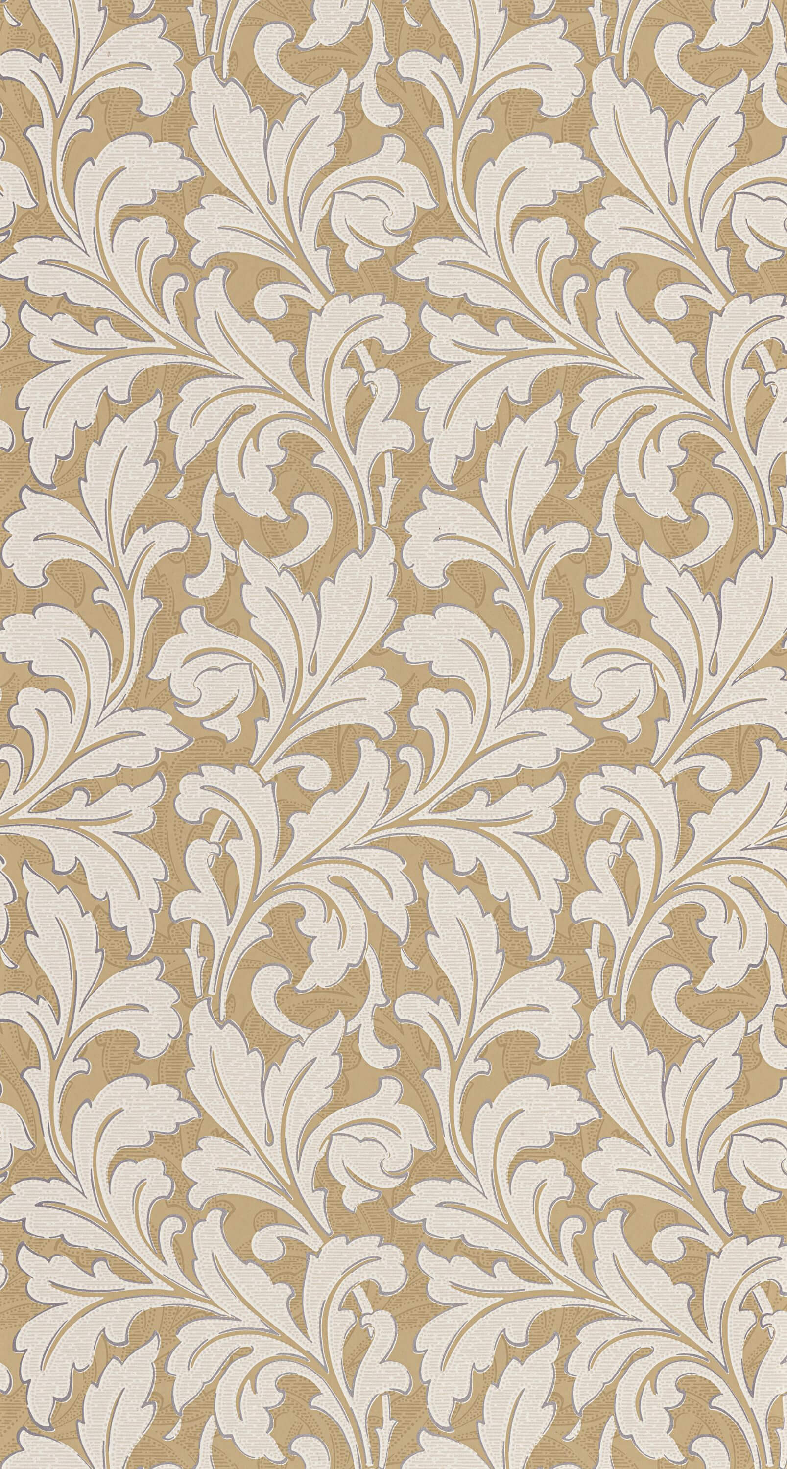 Casadeco - Acanthe Beige Camel Arts & Crafts