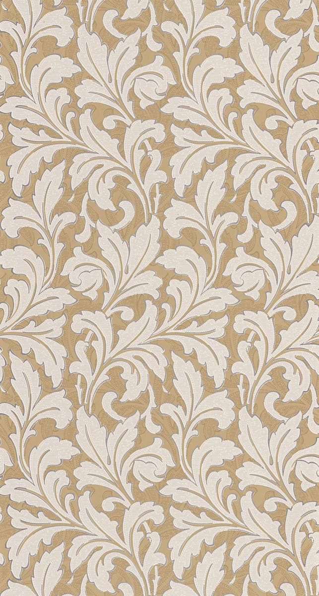 Casadeco - Acanthe Beige Camel Arts & Crafts