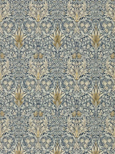 Morris & Co - Snakeshead Indigo/Cumin Morris 160th Anniversary