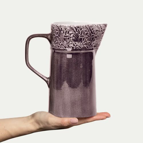 Lace Kanna 20 cm Plommon