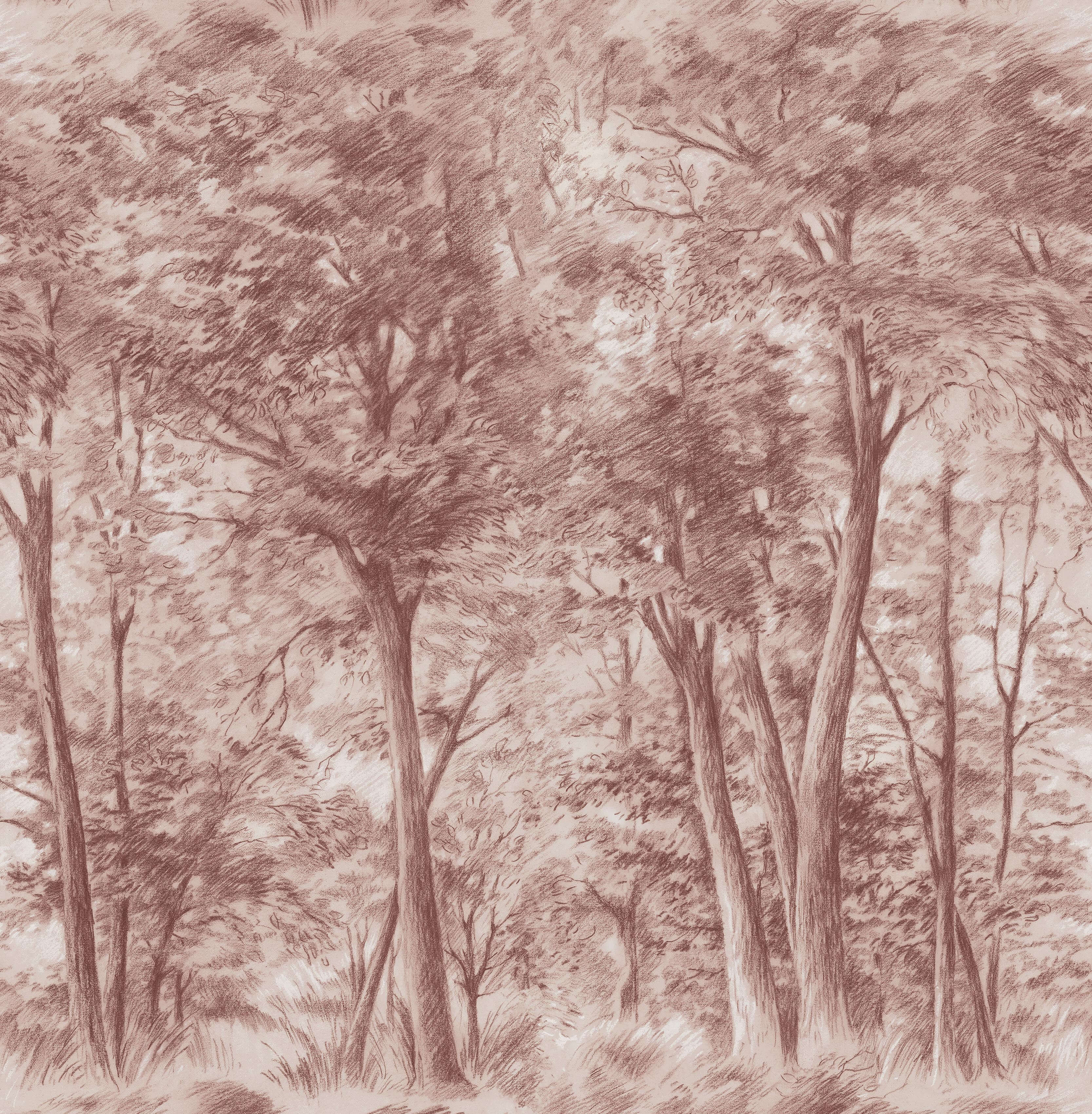 Boråstapeter - Boråstapeter - Sketch of Trees