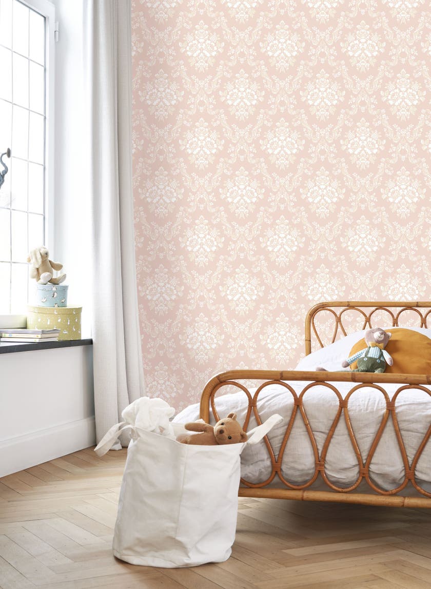 Casadeco Pompadour Rose Poudre