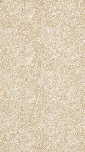 Morris & Co - Marigold Manilla Morris and Friends Wallpa