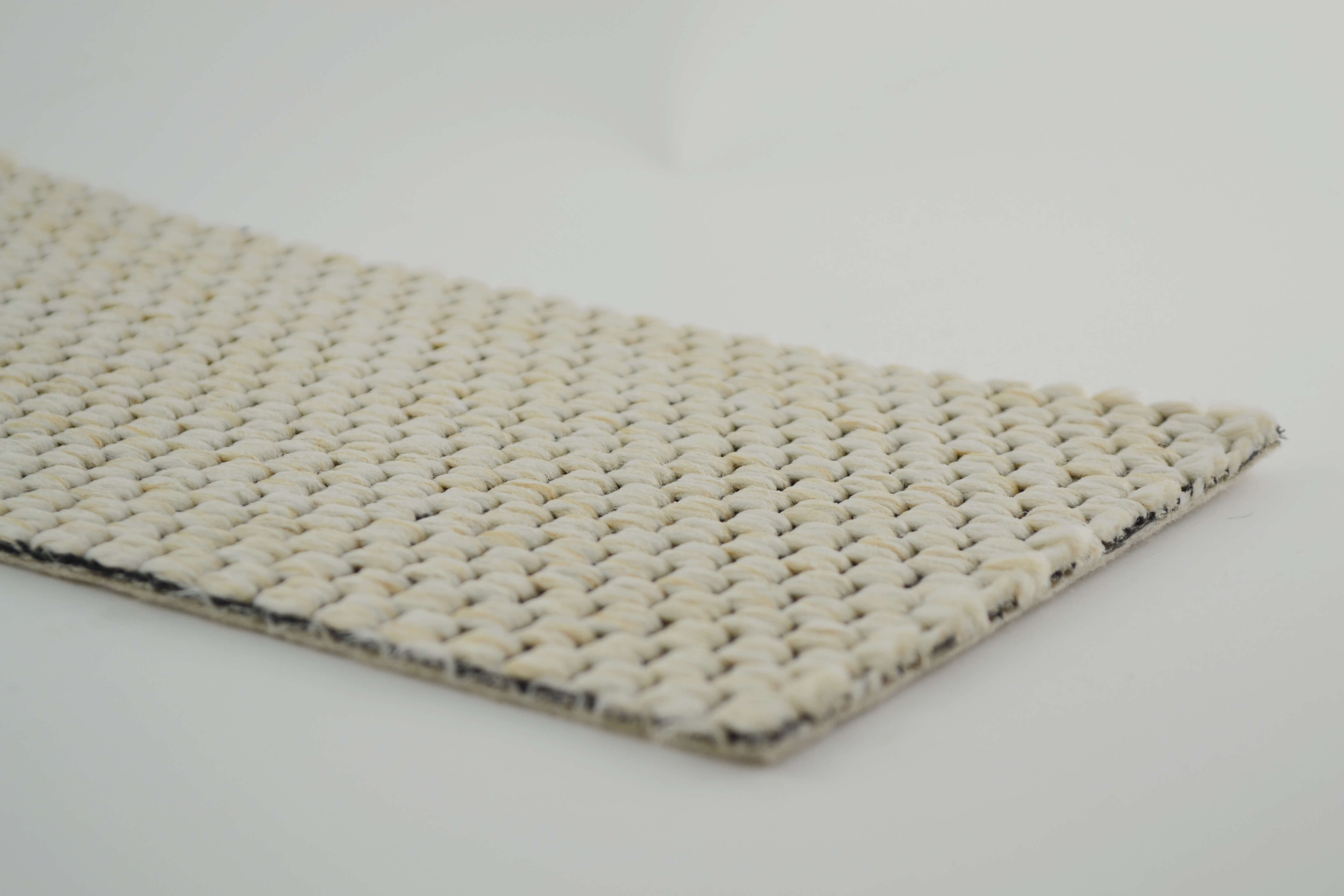 Tweed Matta 011 Vit Kjellbergs Textilgolv