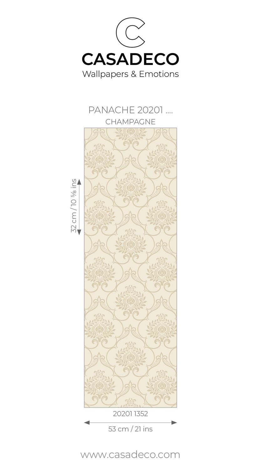 Casadeco - Panache Champagne