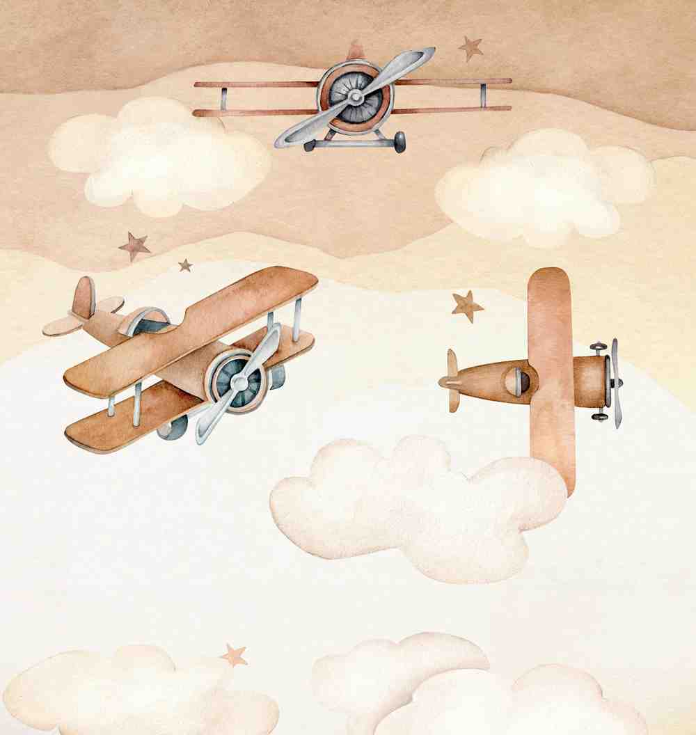 Midbec Tapeter - Kids World 2 Väggmotiv