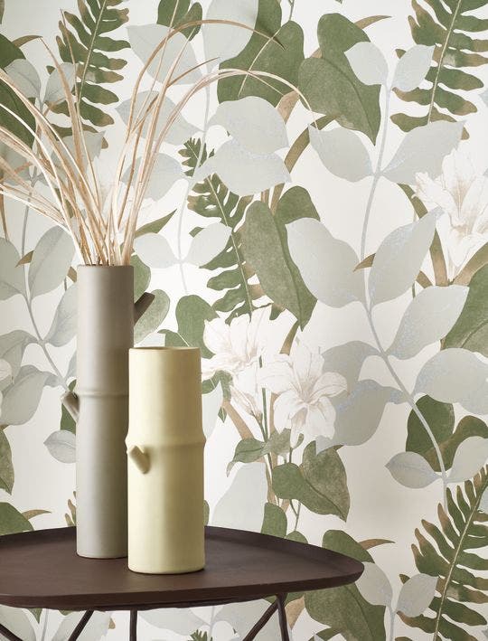 ROYAL LILY VERT CENDRE SOLIFLORE