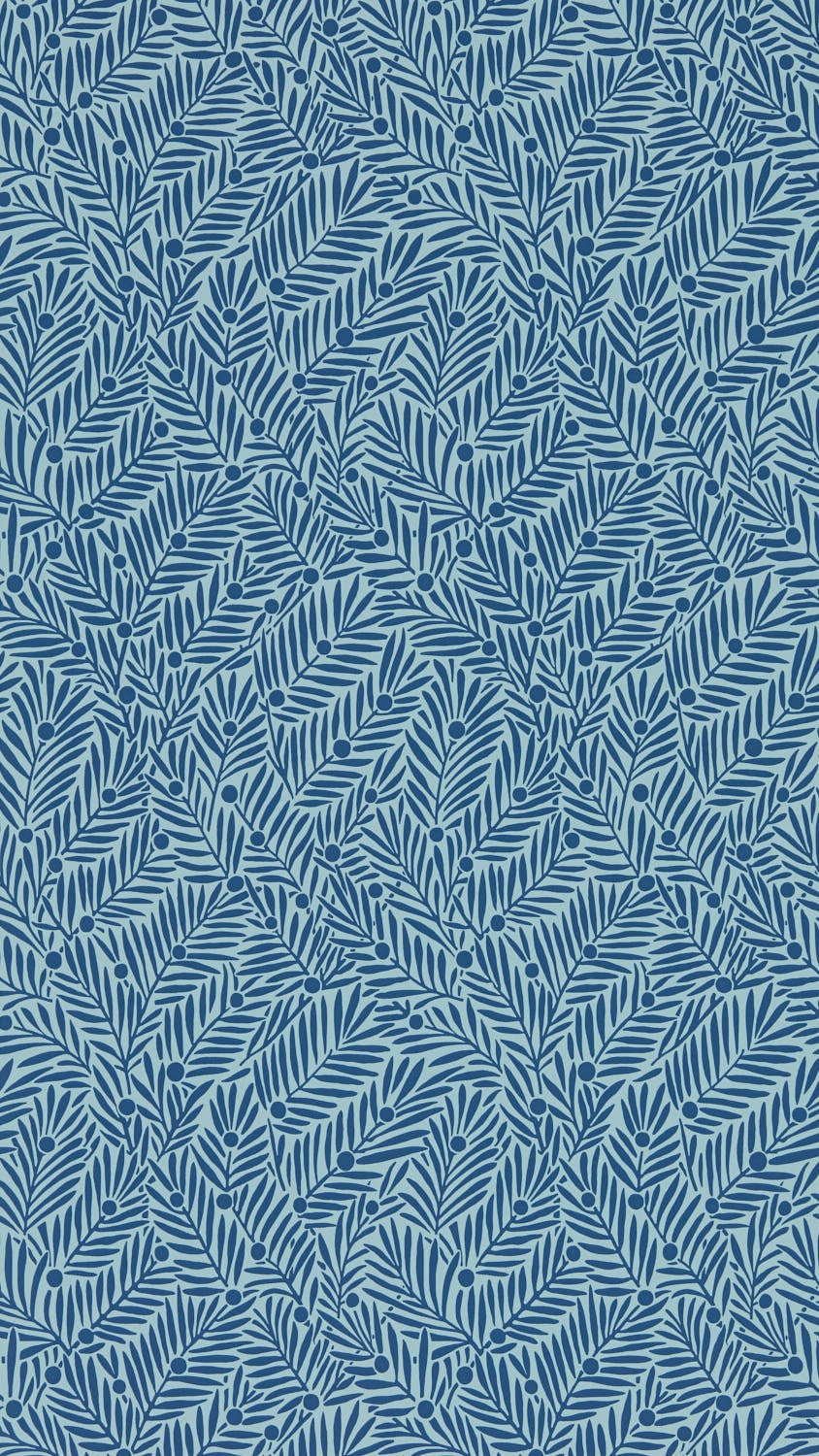 Morris & Co - Yew & Aril Indigo Bedford Park Wallpapers