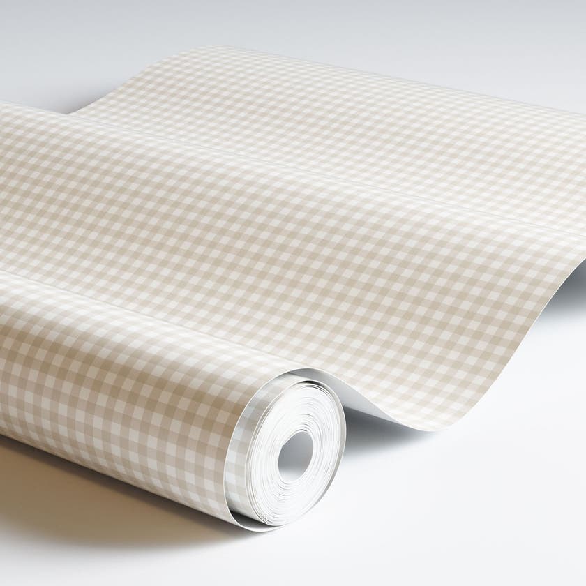 Duro - Lotta Grå/Beige Småmönstrat