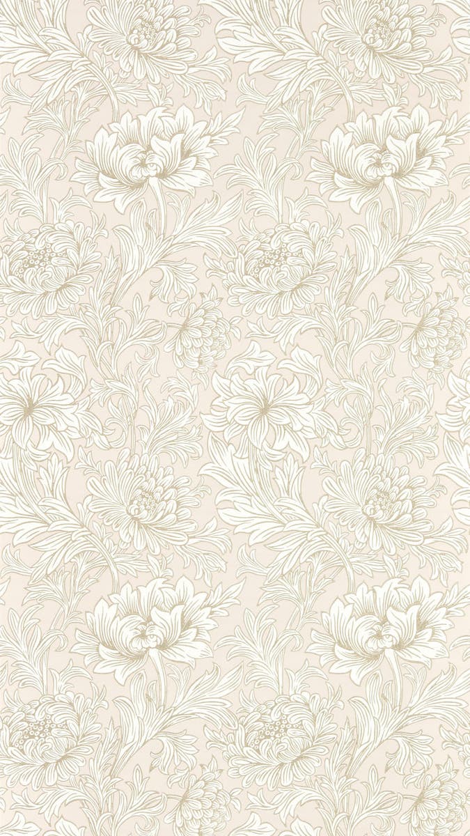 Morris & Co - Chrysanthemum Toile Cochi Simply Morris Wallpapers