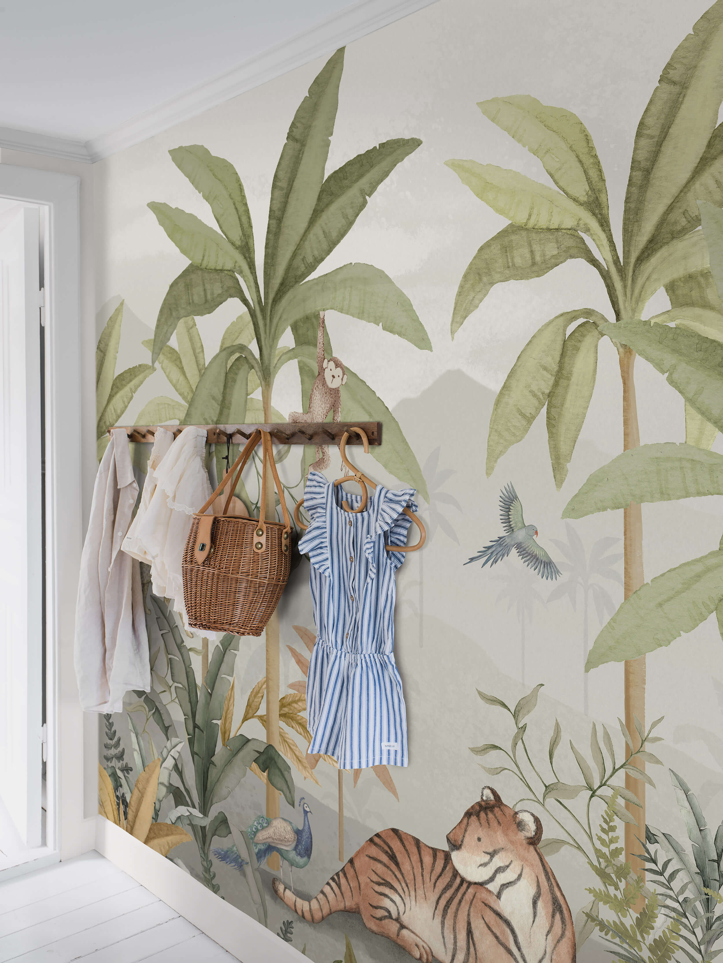 Boråstapeter - Wild Jungle Mural Newbie