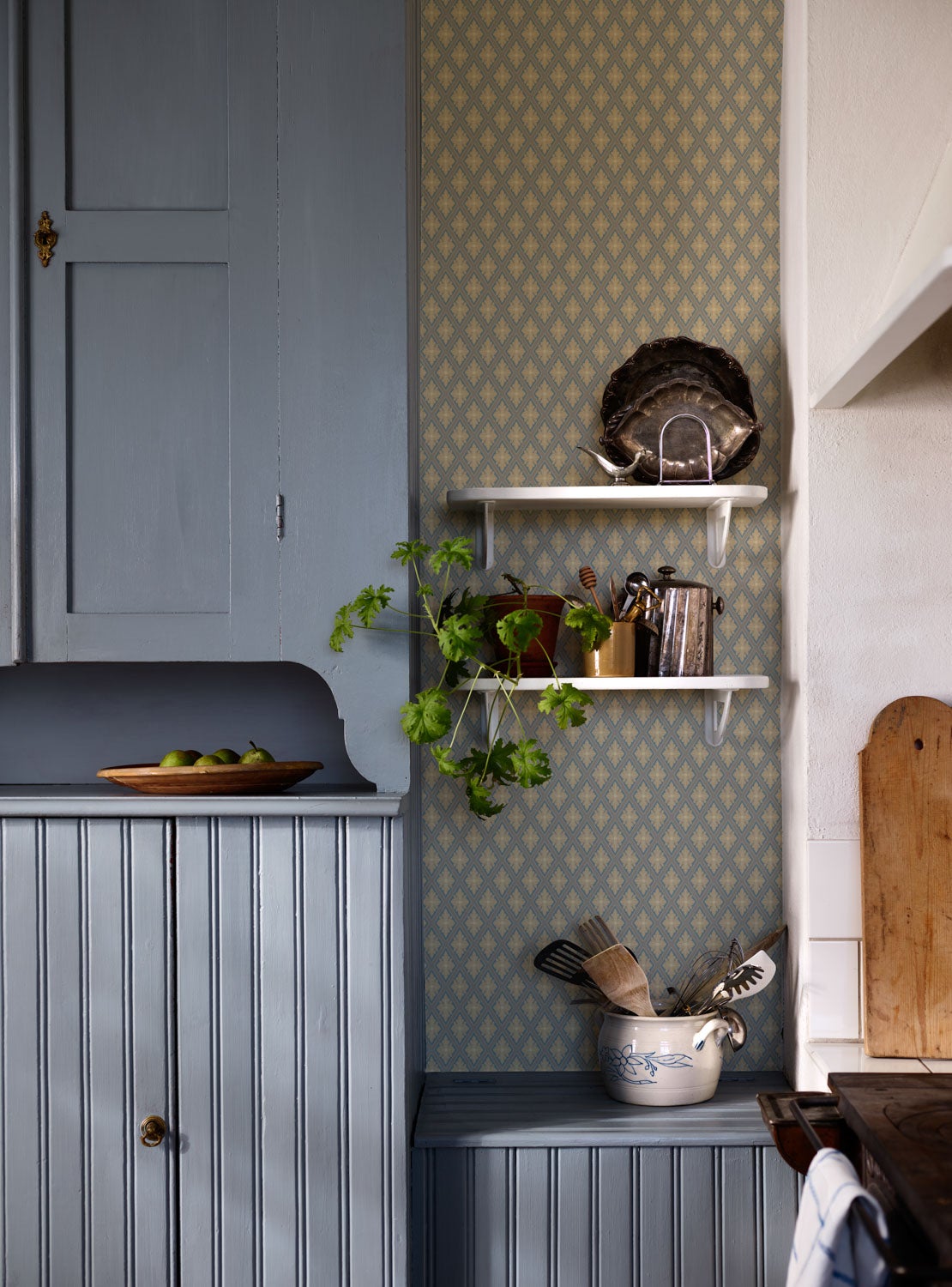 Duro - Lillstugan Blå Gammalsvenska Papper