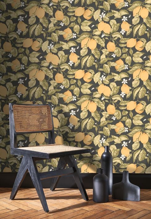 Casadeco - Lemon Tree Jaune Citron / Soliflore