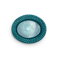 Bubbles Tallrik 20 x 16 cm Ocean