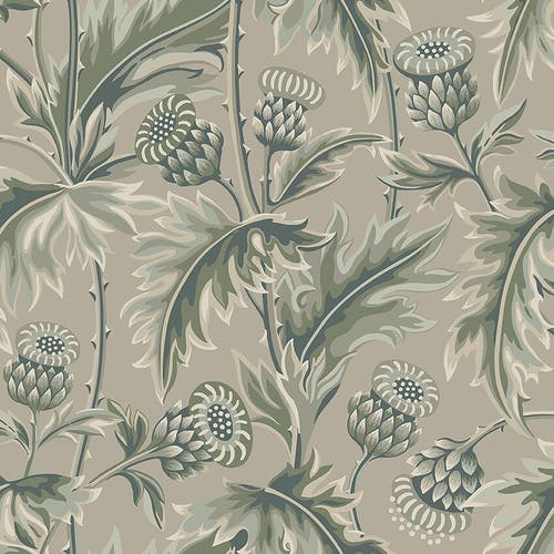 Boråstapeter - Treasured Thistle