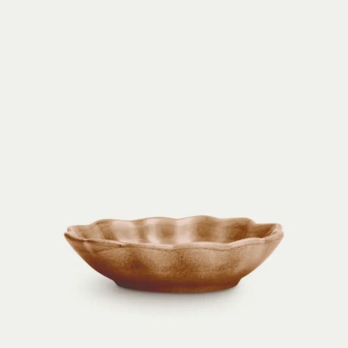 Oyster Skål 18x16 cm Cinnamon