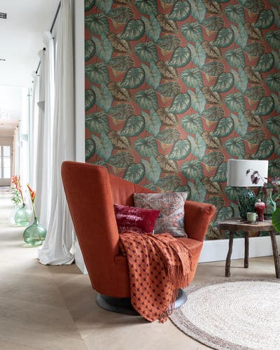 Midbec Tapeter - Tropical Leaves