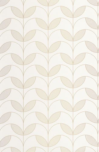 Casadeco - Mistinguett Beige Lin Annees Folles