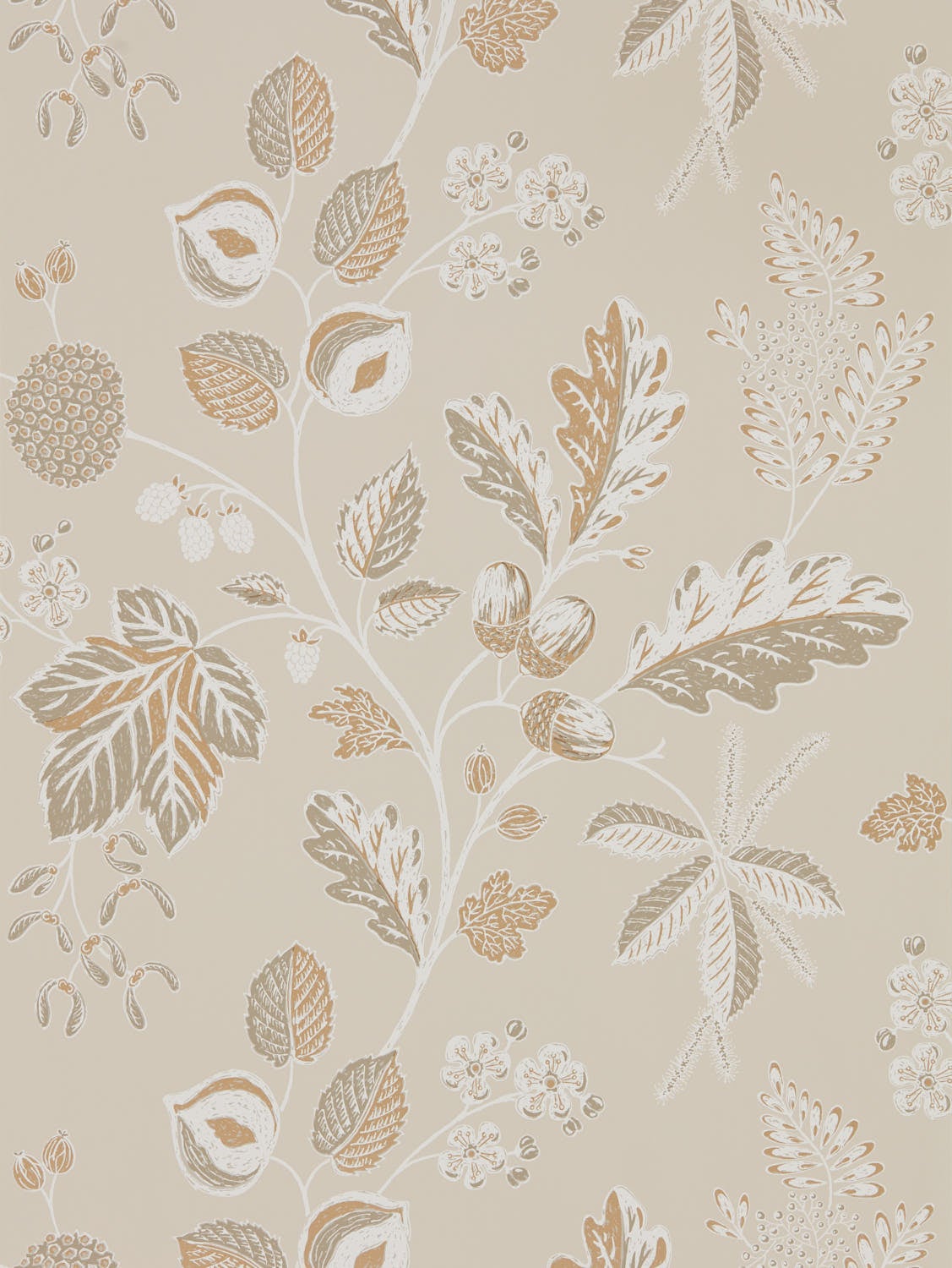 Sanderson - Warwick Linen Elysian Wallpapers