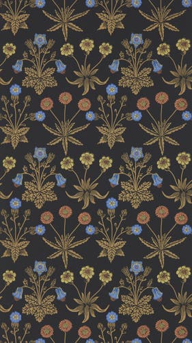 Morris & Co - Daisy Moonlit Bedford Park Wallpapers