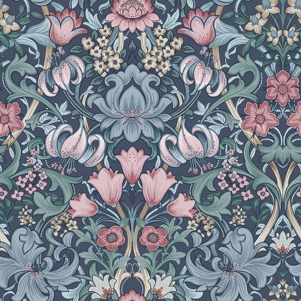 Intrade - Fleurmont Navy Blush
