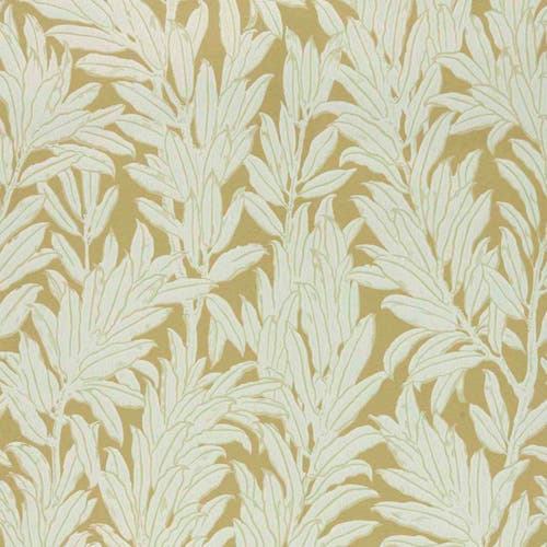 Carma - Laurel Leaf ochre V&A Decorative Papers 2
