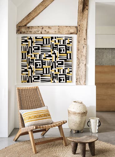 Osborne & Little - Zawaya Irisa Zawaya Black/Ivory