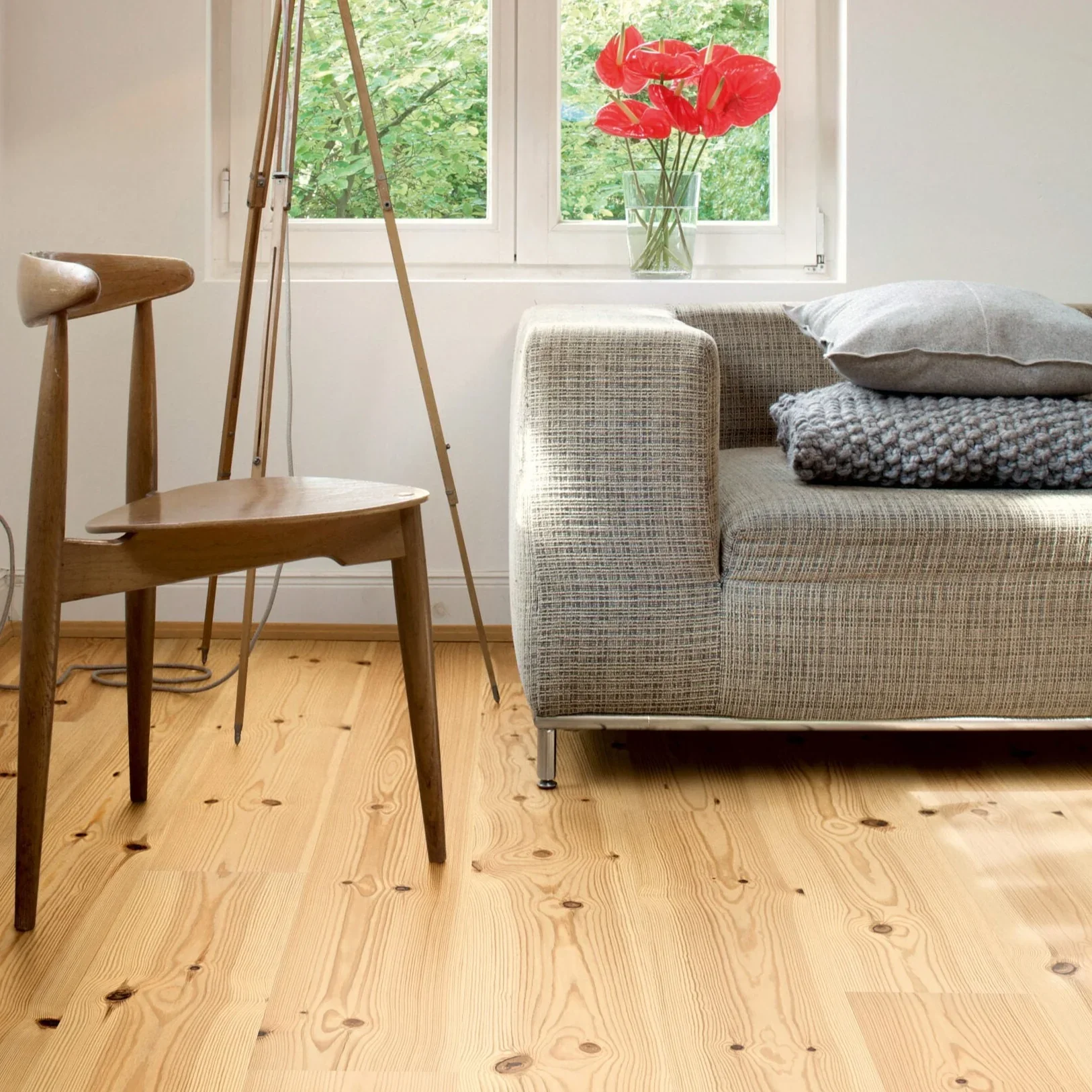 Norrlandsfuru XXL Lut Naturolja - 2390mm