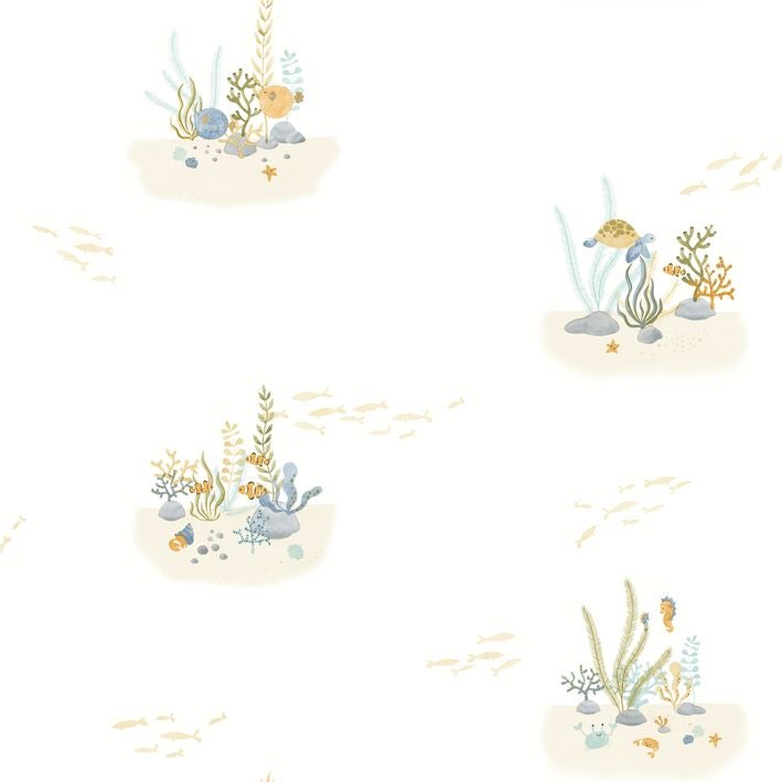 Casadeco - Coral Reef Vert Aqua Once Upon A Time 2