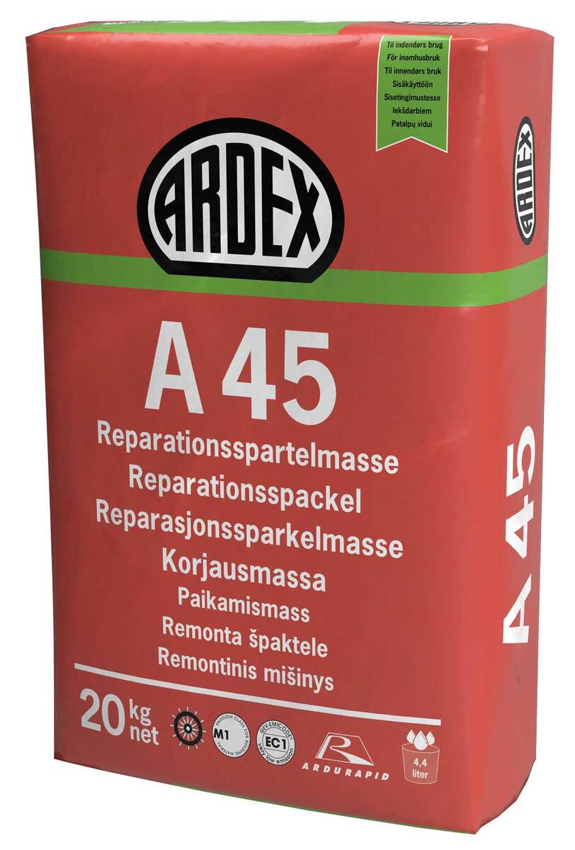 Ardex A45 Reparationsspackel