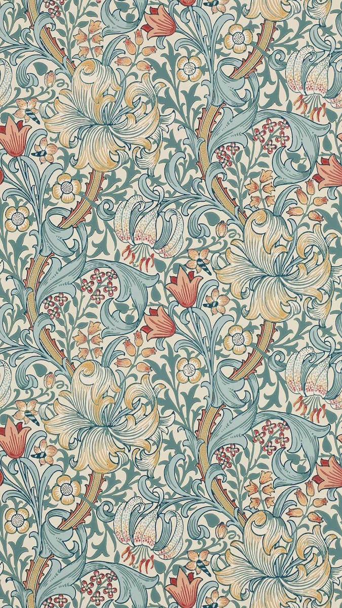 Morris & Co - Golden Lily Slate/Manilla Morris 160th Anniversary